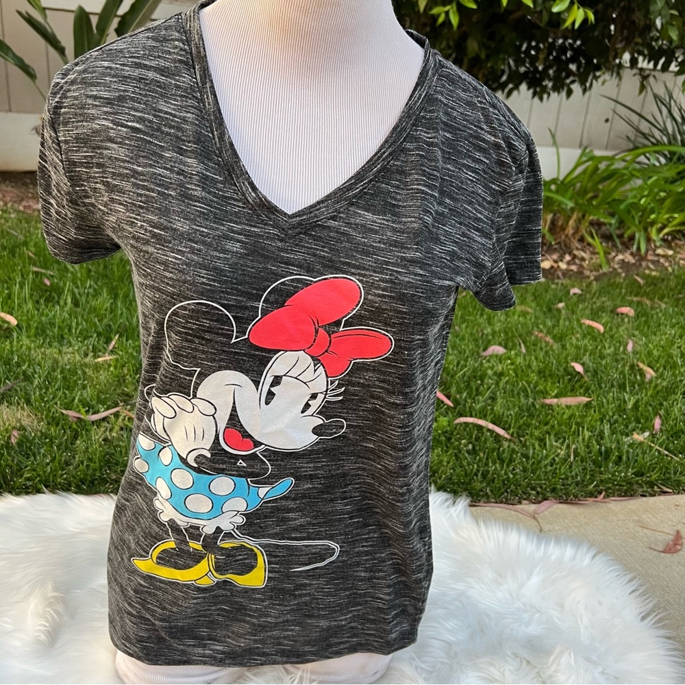 Disney Sheer Minnie Mouse T-Shirt Medium